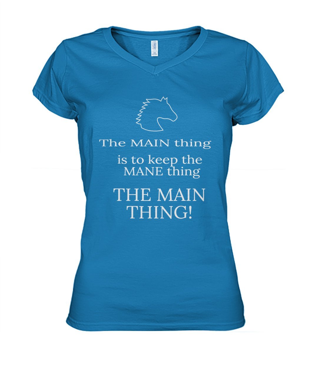 The MANE THING Ladie's Graphic Tee