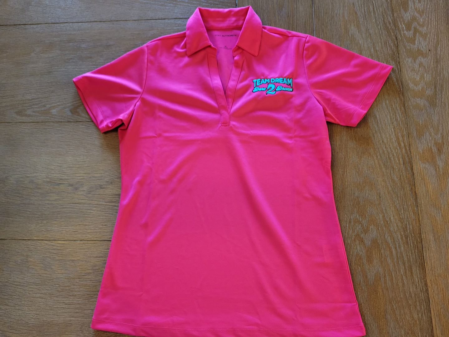 Team Dream Ladies Silk Touch Dri Fit Embroidered Shirt