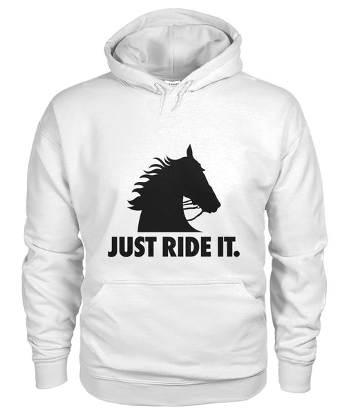 Just Ride It Horse Flowing Mane Super Soft Hoodie