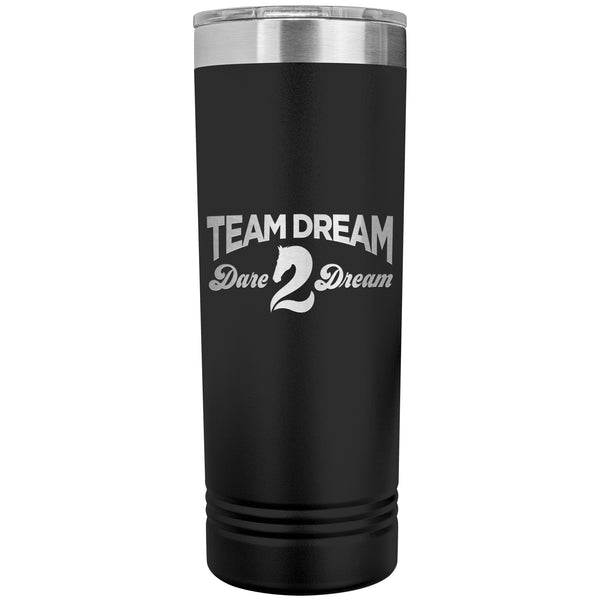 Team Dream 22 ounce Slim Line Beverage hot/cold thermal carafe