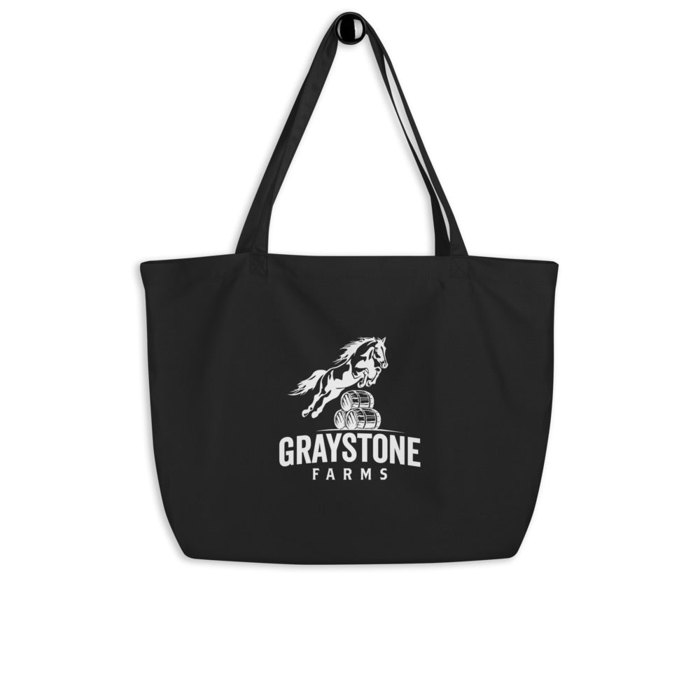 Graystone Farms 100% Organic material Tote Bag Large
