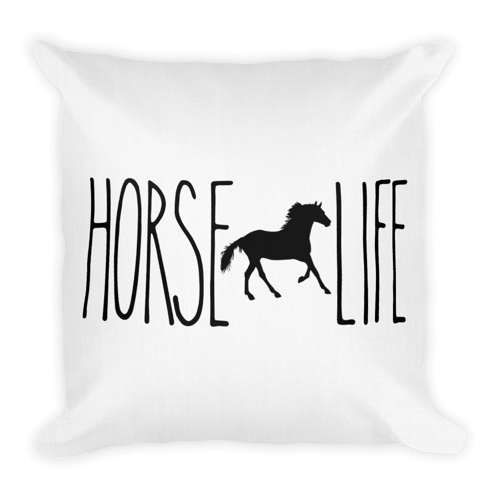 Horse Life Premium Accent  Pillow