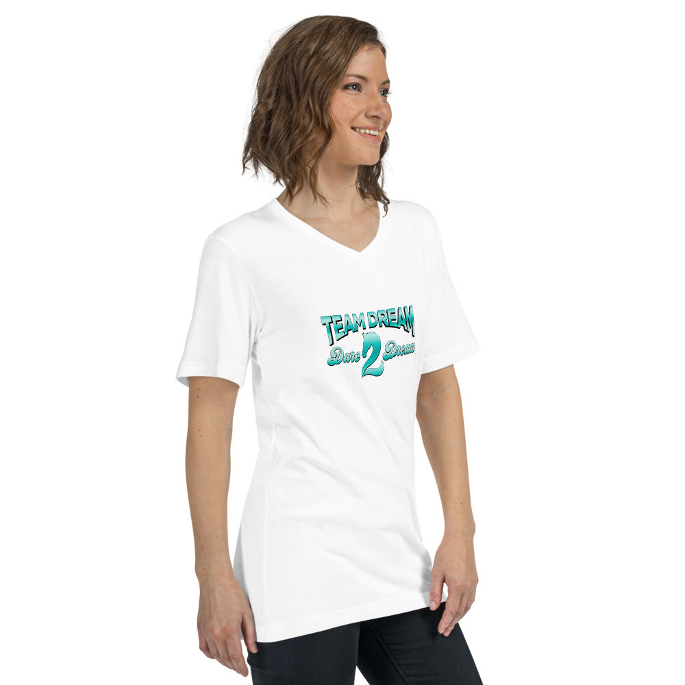 Team Dream Ladies V Neck shirt